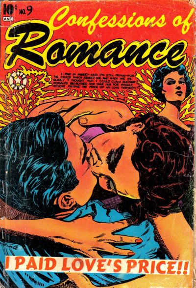Cover for Confessions of Romance (Star Publications, 1953 series) #9