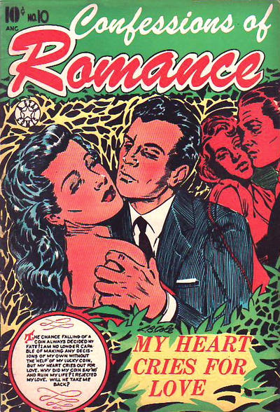Cover for Confessions of Romance (Star Publications, 1953 series) #10