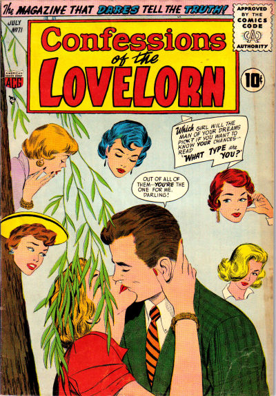 Cover for Lovelorn (American Comics Group, 1949 series) #71
