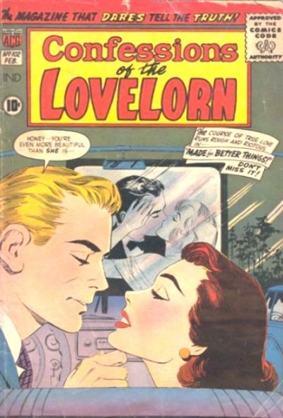 Cover for Confessions of the Lovelorn (American Comics Group, 1956 series) #102