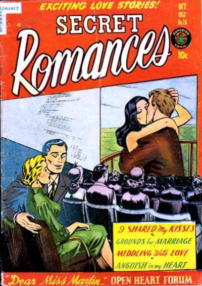 Cover for Secret Romances (Superior, 1951 series) #16