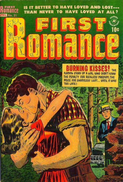 Cover for First Romance Magazine (Harvey, 1949 series) #21