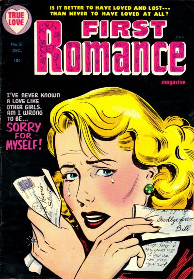 Cover for First Romance Magazine (Harvey, 1949 series) #31