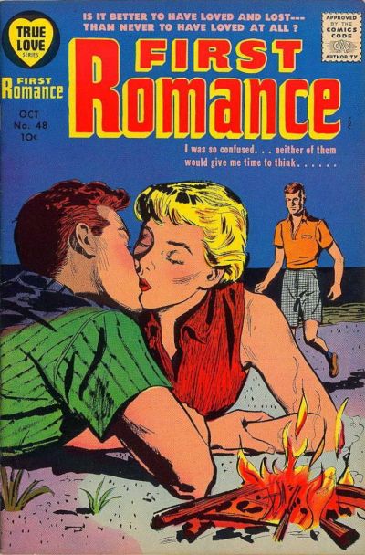 Cover for First Romance Magazine (Harvey, 1949 series) #48
