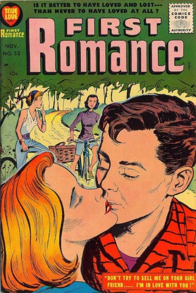 Cover for First Romance Magazine (Harvey, 1949 series) #52