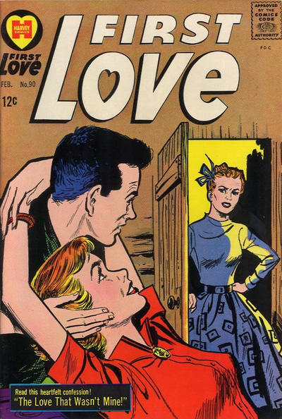 Cover for First Love Illustrated (Harvey, 1949 series) #90