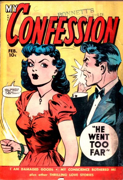 Cover for My Confessions (Fox, 1949 series) #10