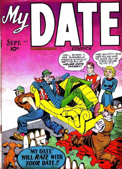 Cover for My Date Comics (Hillman, 1947 series) #v1#2