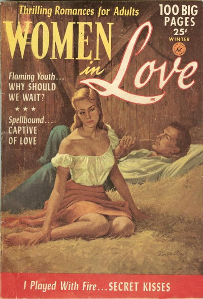 Cover for Women in Love (Ziff-Davis, 1952 series) 