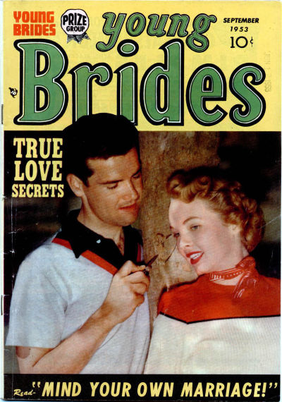 Cover for Young Brides (Prize, 1952 series) #v2#1 [7]