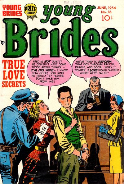 Cover for Young Brides (Prize, 1952 series) #v2#10 (16)