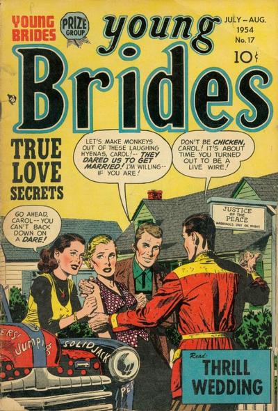 Cover for Young Brides (Prize, 1952 series) #v2#11 (17)