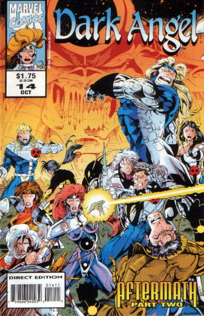 Cover for Dark Angel (Marvel, 1992 series) #14