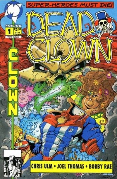 Cover for Dead Clown (Malibu, 1993 series) #1 [Direct]