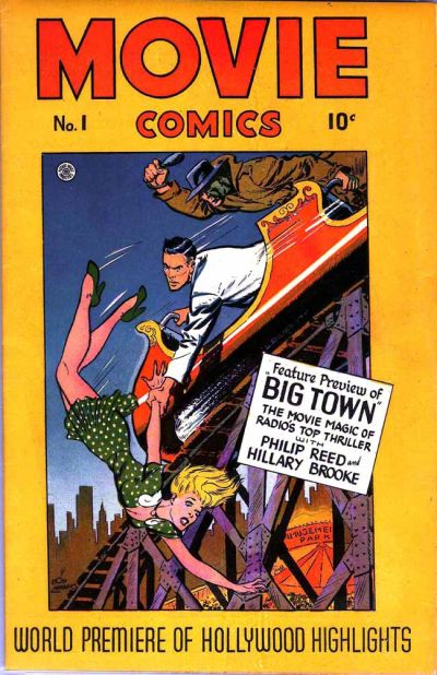 Cover for Movie Comics (Fiction House, 1946 series) #1