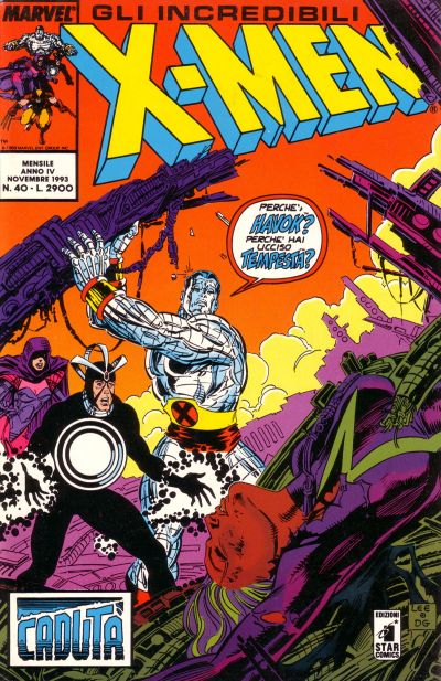 Cover for Gli Incredibili X-Men (Edizioni Star Comics, 1990 series) #40