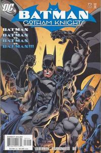 Cover for Batman: Gotham Knights (DC, 2000 series) #71 [Direct Sales]