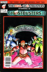 Cover for Ghostbusters II (Now, 1989 series) #2 [Newsstand]