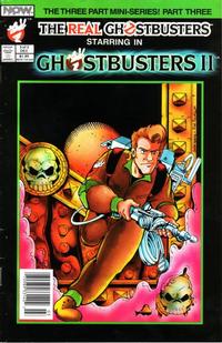 Cover for Ghostbusters II (Now, 1989 series) #3 [Newsstand]