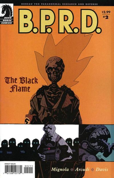 Cover for B.P.R.D., The Black Flame (Dark Horse, 2005 series) #2 (19)