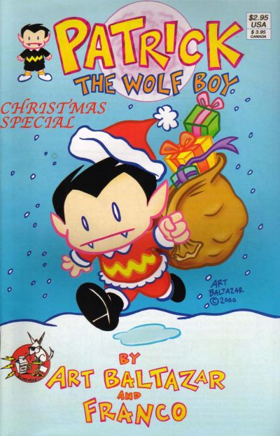 Cover for Patrick the Wolf Boy: Christmas Special 2000 (Blindwolf Studios / Electric Milk Comics, 2000 series) 