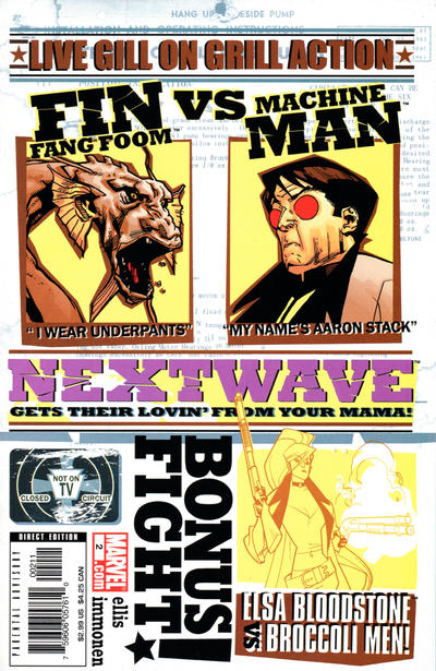 Cover for Nextwave: Agents of H.A.T.E. (Marvel, 2006 series) #2