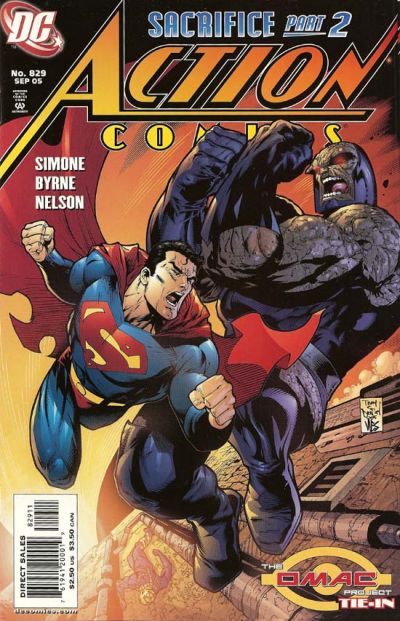 Cover for Action Comics (DC, 1938 series) #829 [Direct Sales]