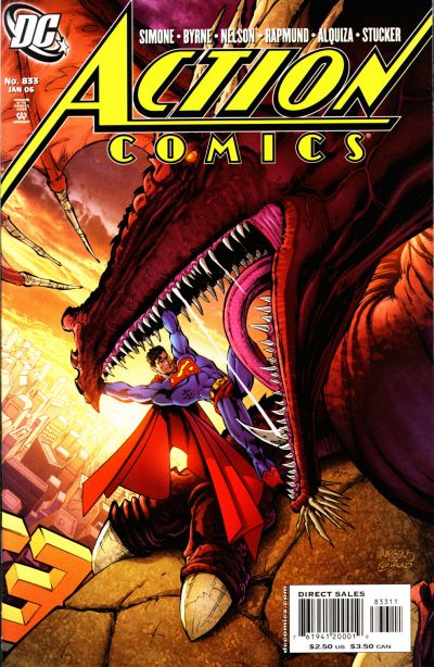 Cover for Action Comics (DC, 1938 series) #833 [Direct Sales]