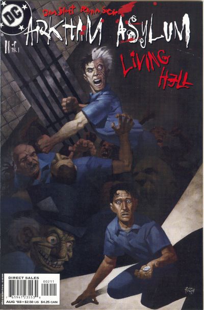 Cover for Arkham Asylum: Living Hell (DC, 2003 series) #2