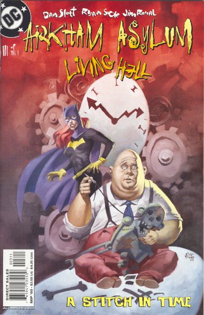 Cover for Arkham Asylum: Living Hell (DC, 2003 series) #3