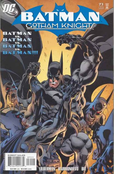 Cover for Batman: Gotham Knights (DC, 2000 series) #71 [Direct Sales]