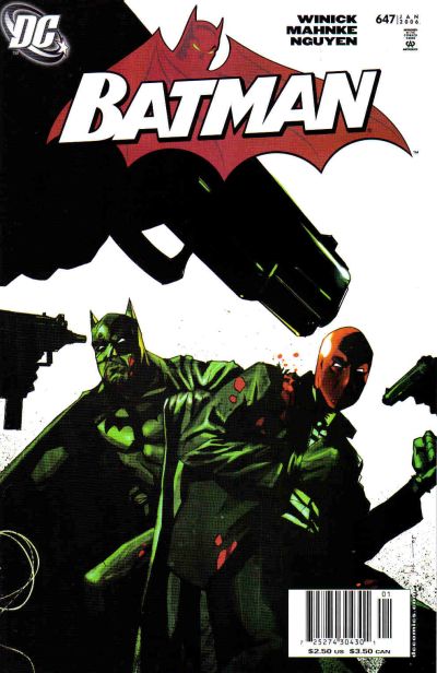 Cover for Batman (DC, 1940 series) #647 [Newsstand]