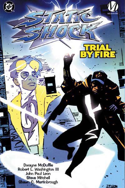 Cover for Static Shock: Trial by Fire (DC, 2000 series) 
