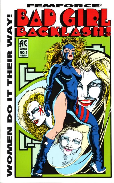 Cover for Bad Girl Backlash! (AC, 1995 series) #1