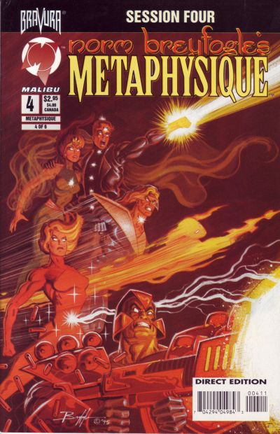 Cover for Metaphysique (Malibu, 1995 series) #4
