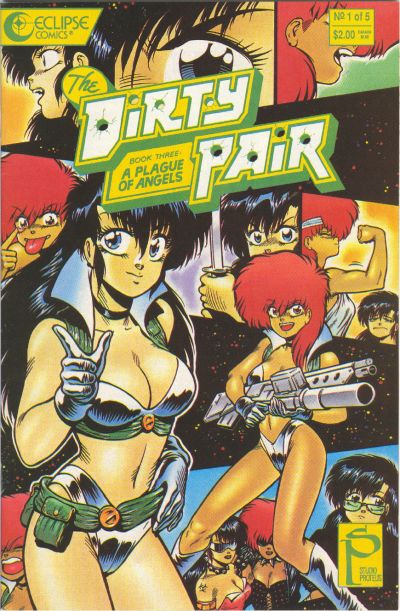 Cover for The Dirty Pair III (Eclipse, 1990 series) #1