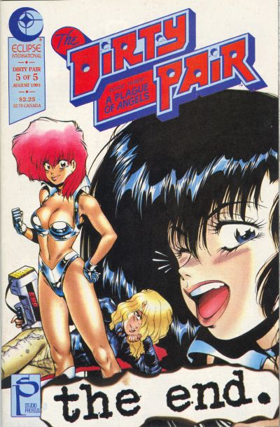 Cover for The Dirty Pair III (Eclipse, 1990 series) #5