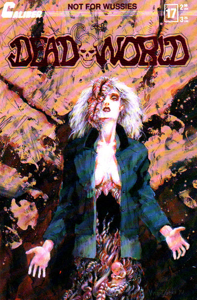 Cover for Deadworld (Caliber Press, 1989 series) #17 [Tame Variant]