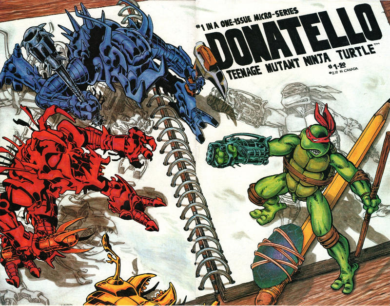 Cover for Donatello, Teenage Mutant Ninja Turtle (Mirage, 1986 series) #1