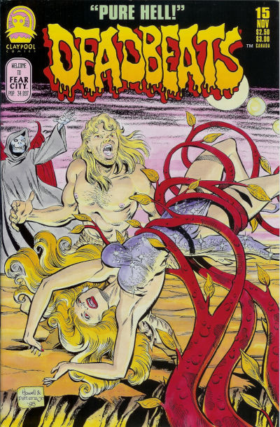 Cover for Deadbeats (Claypool Comics, 1993 series) #15