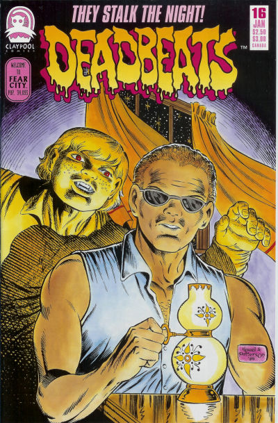 Cover for Deadbeats (Claypool Comics, 1993 series) #16
