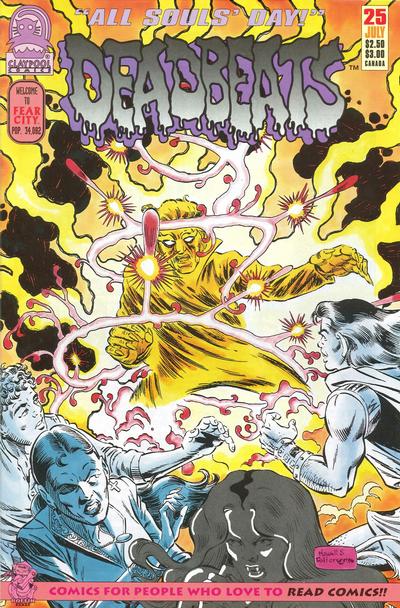 Cover for Deadbeats (Claypool Comics, 1993 series) #25