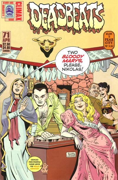 Cover for Deadbeats (Claypool Comics, 1993 series) #71