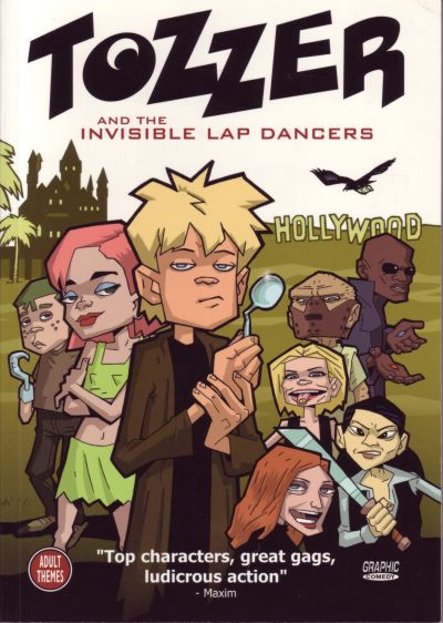 Cover for Tozzer and the Invisible Lap Dancers (Ablaze Media Limited, 2002 series) 