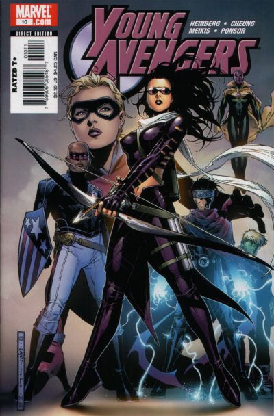 Cover for Young Avengers (Marvel, 2005 series) #10