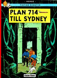 Cover Thumbnail for Tintins äventyr (Bonnier Carlsen, 2004 series) #22 - Plan 714 till Sydney