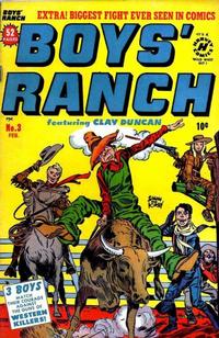 Cover Thumbnail for Boys' Ranch (Harvey, 1950 series) #3