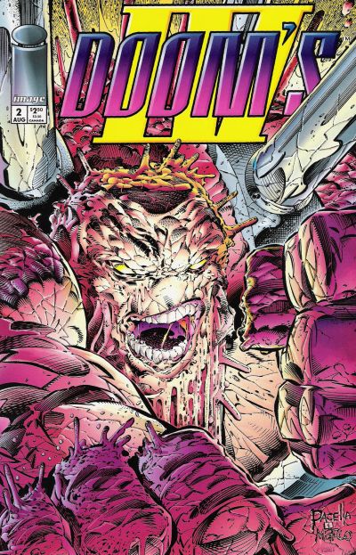Cover for Doom's IV (Image, 1994 series) #2 [Brick Cover]