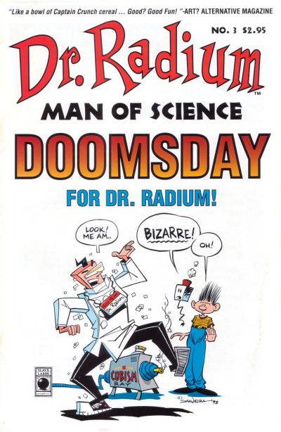 Cover for Dr. Radium, Man of Science (Slave Labor, 1992 series) #3
