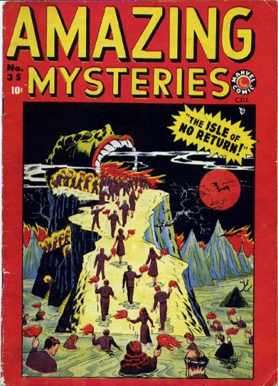 Cover for Amazing Mysteries (Bell Features, 1949 series) #35